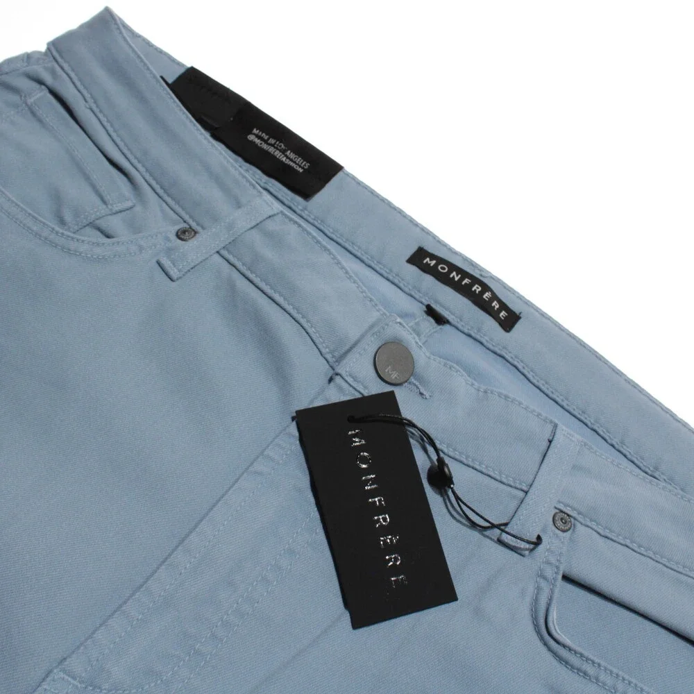 Monfrere NWT 5 Pocket Jeans Size 40 US Slim Fit Brando Blue Cotton Blend
